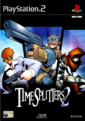 TimeSplitters 2 box cover front
